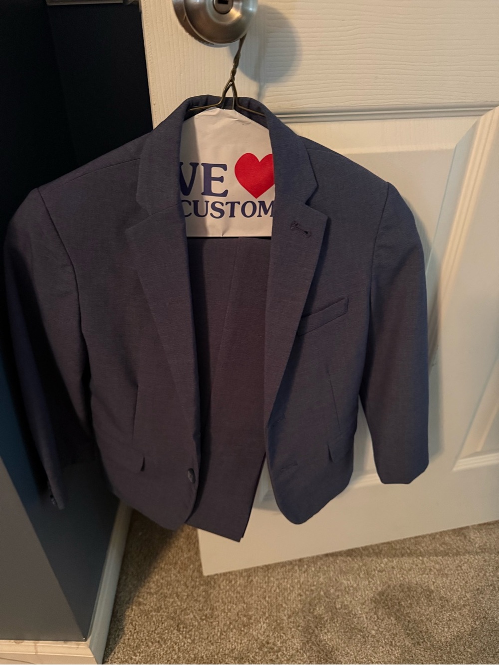 Van Heusen Navy Kids Suit